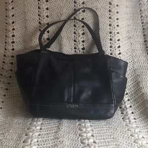 Black Leather with Emerald Green Lining!